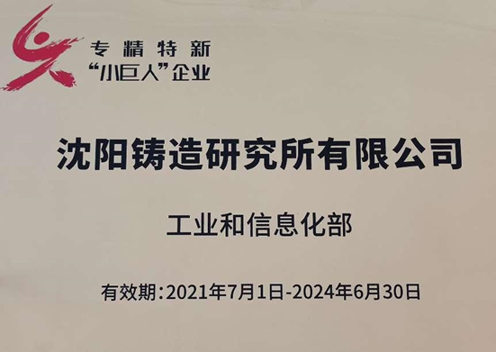 La nostra azienda è stata premiata come piccola impresa gigante chiave nazionale